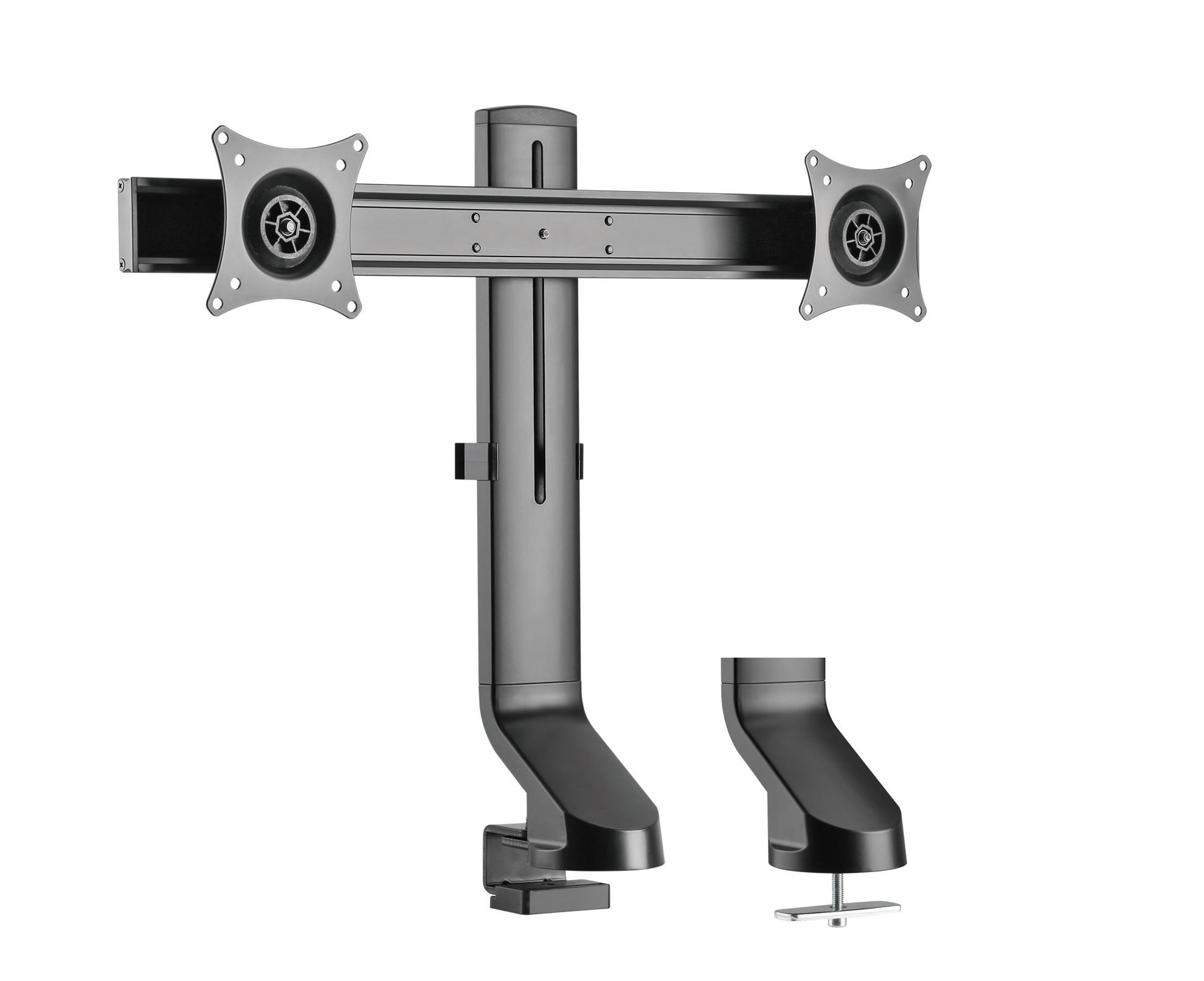 Brateck LDT21-C02 桌上桌升降枱專用顯示器支架(雙臂)